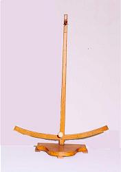 Pendolo semplice di legno